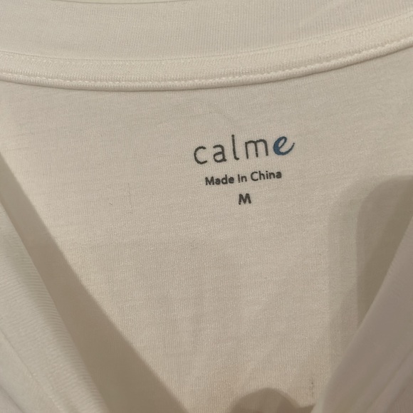 NWT Johnny Was Calme Embroidered Yoga Tshirt - Picture 5 of 8